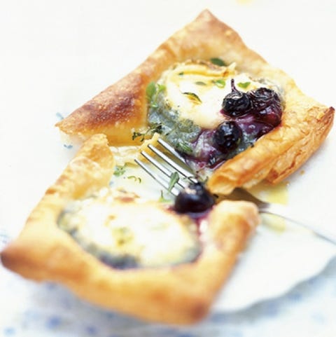 bladerdeeg-taartje met chevre bladerdeeg taartje met chevre
