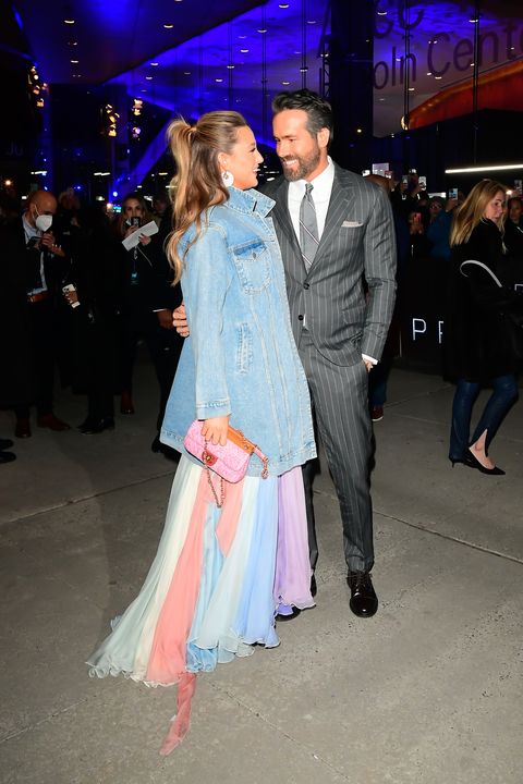 blake lively and ryan reynolds in new york city on february 28, 2022