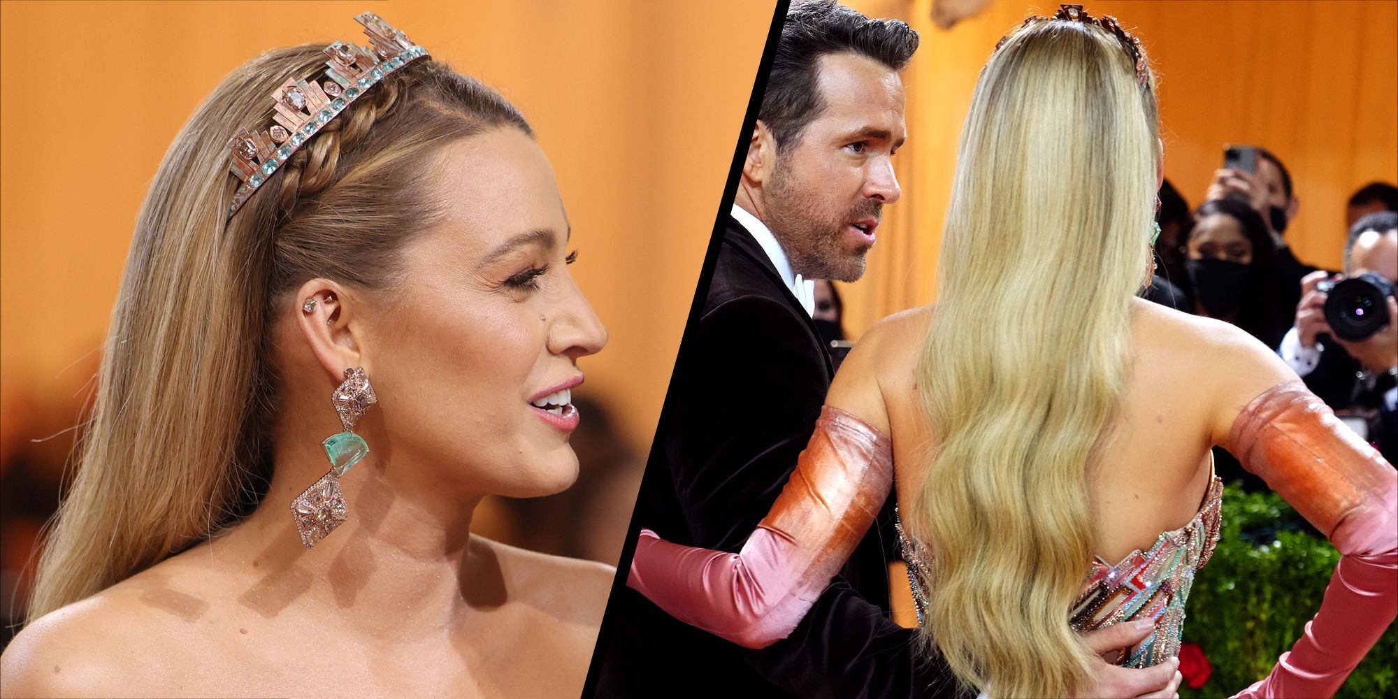 Blake Lively's regal hairstyle at the 2022 Met Gala