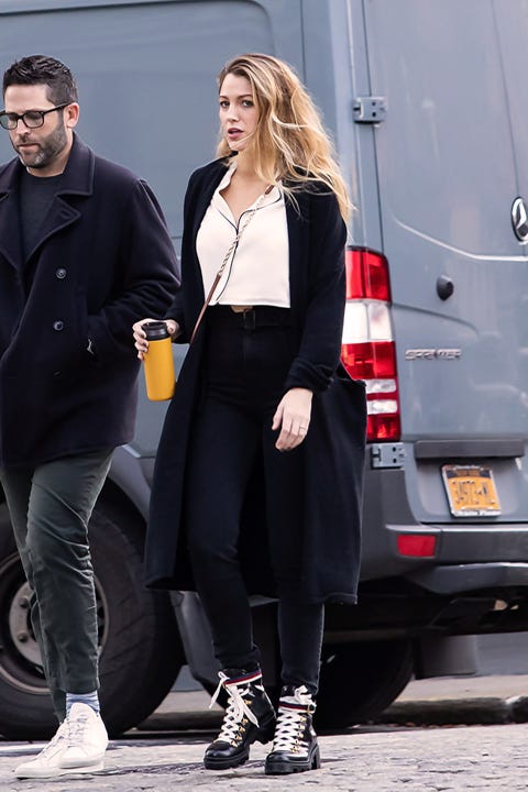 Celebrity Sightings In New York City - November 18, 2021 blake lively