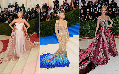 Blake Lively y la coincidencia de sus vestidos en la MET Gala Blake Lively y la coincidencia de sus vestidos en la MET Gala