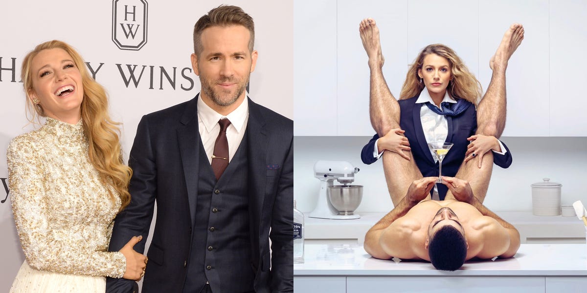 Ryan Reynolds Trolls Blake Lively's Photo Shoot - Ryan 