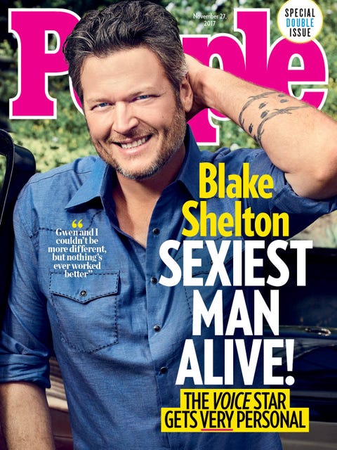 Twitter Reacts To Blake Shelton Being Crowned People Magazines Sexiest Man Alive Best Tweets