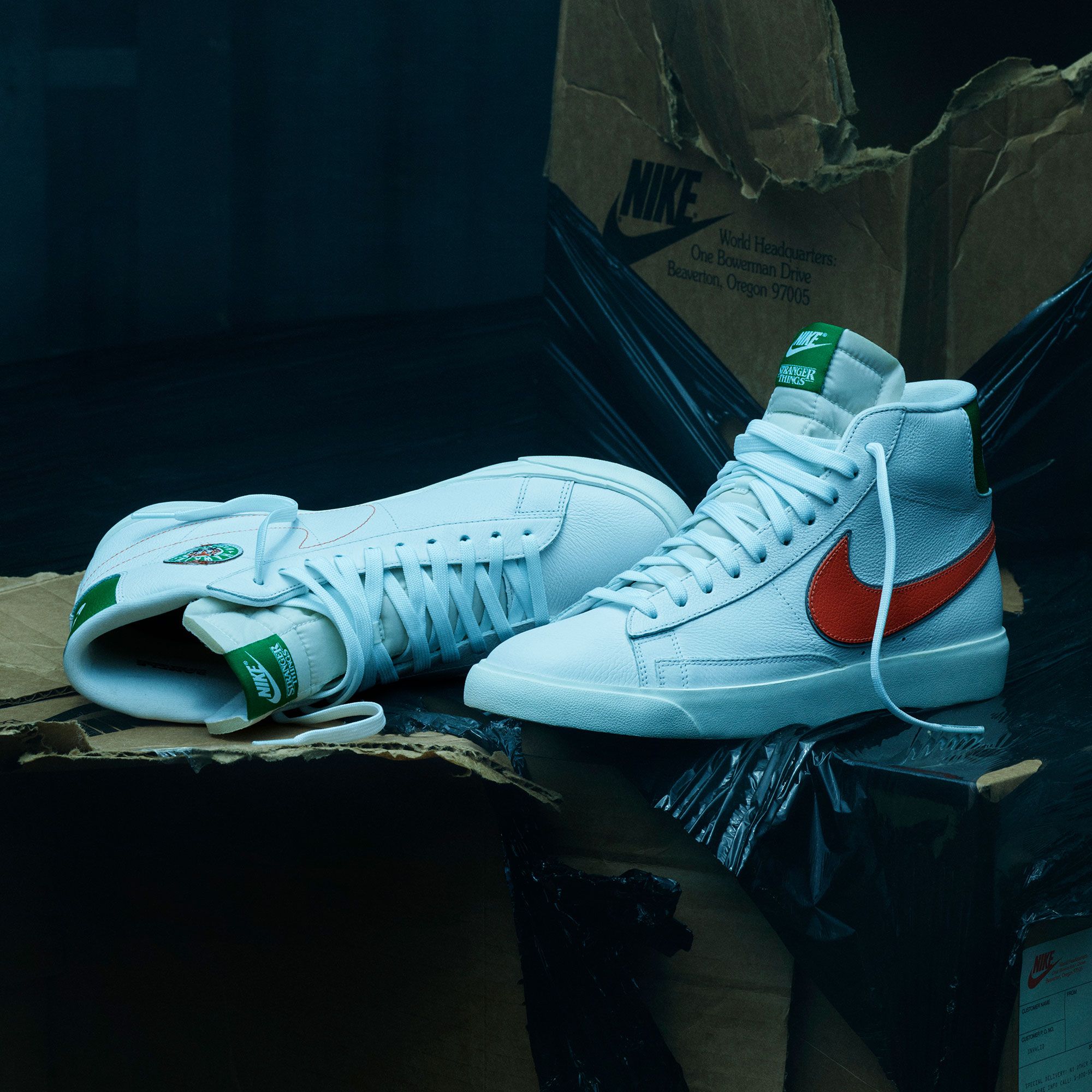 nike stranger things shows