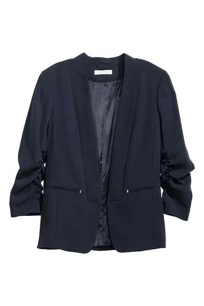 Clothing, Outerwear, Black, Jacket, Blazer, Sleeve, Top, Coat, 