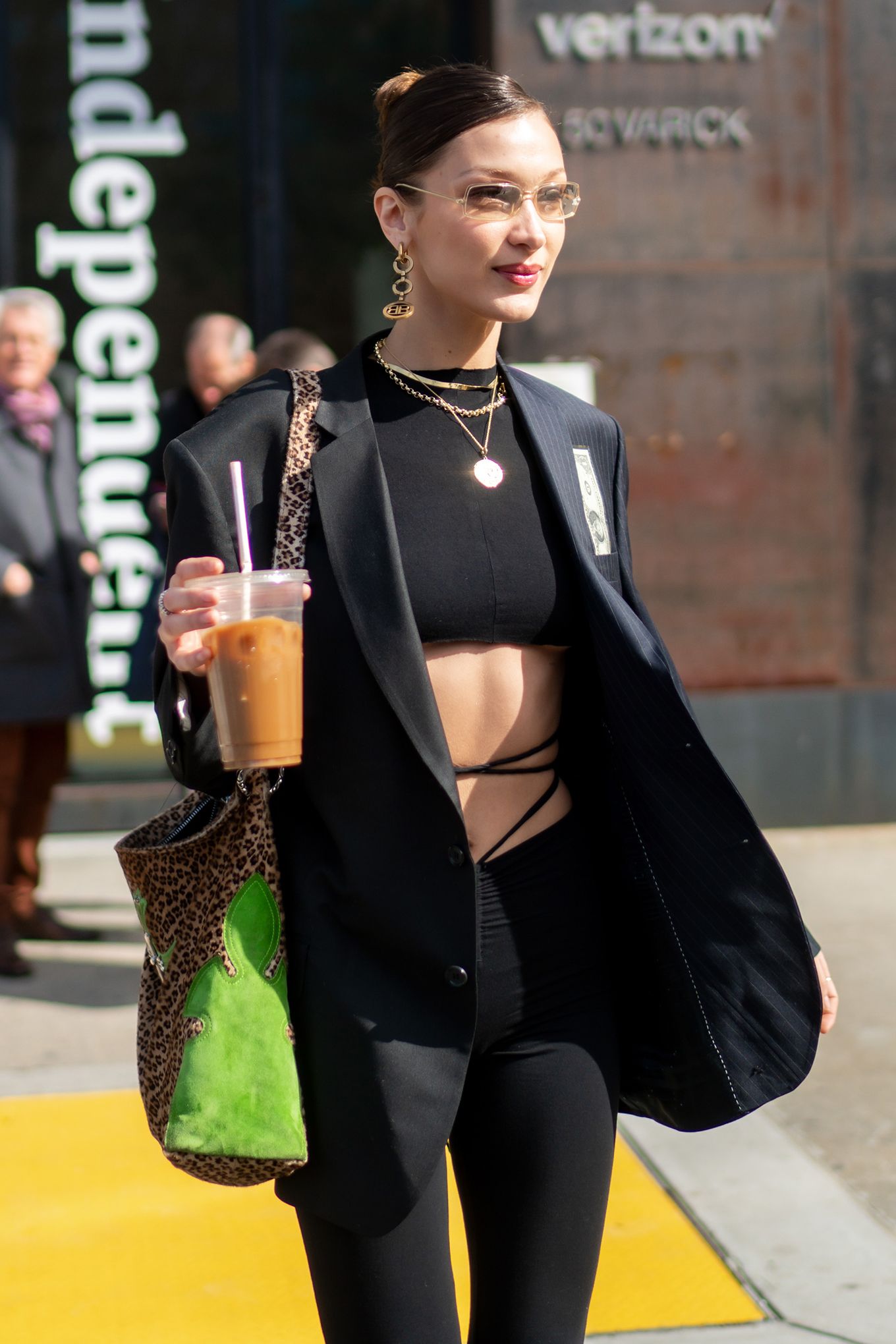 eleganti e blazer BlazerALESSIA SANTI in Materiale sintetico di colore Nero Donna Abbigliamento da Giacche da Giacche sportive 