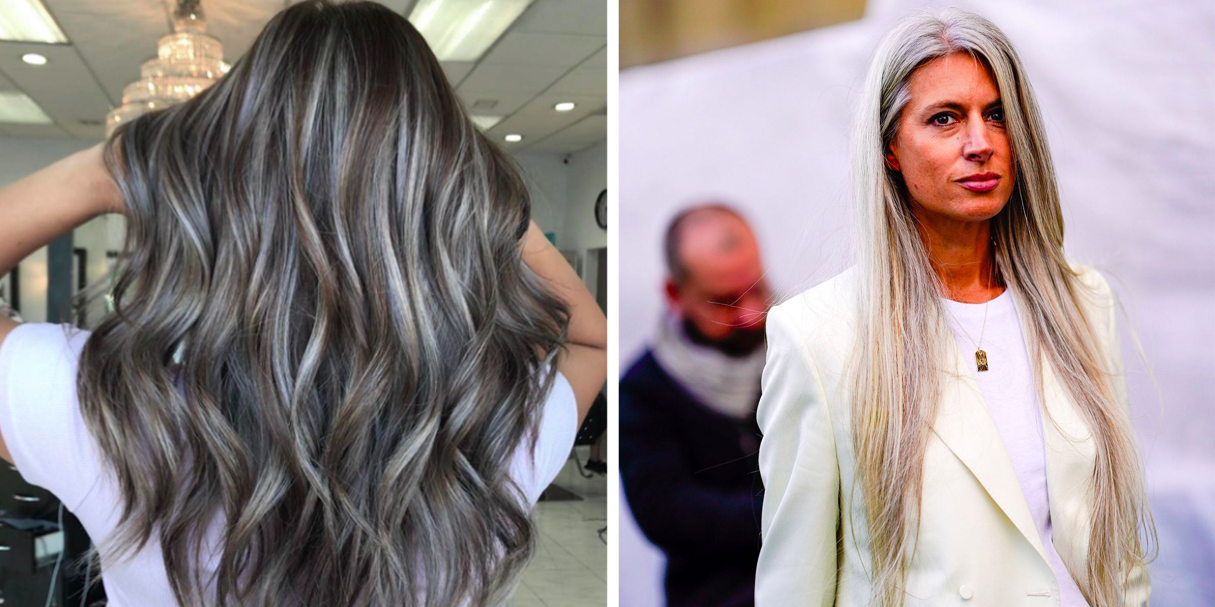 Zonder twijfel mobiel Schilderen Blended grey' is de mooiste haarkleur voor grijze lokken