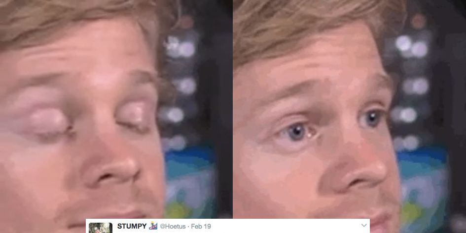 17 Tweets That Prove That Of A Dude Blinking Is The Most Relatable