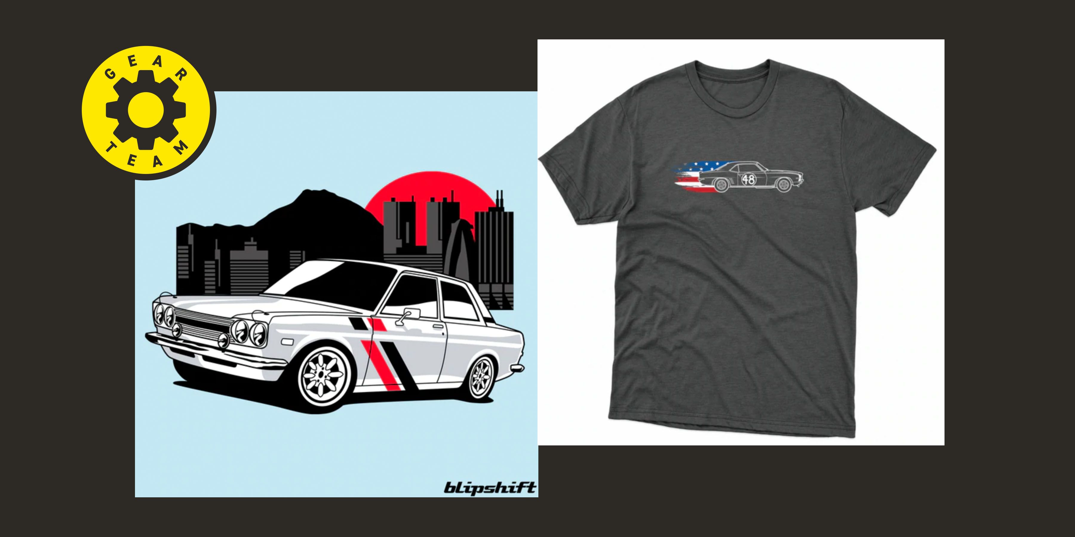Sweet New Shirts That Show Your Automotive Passion