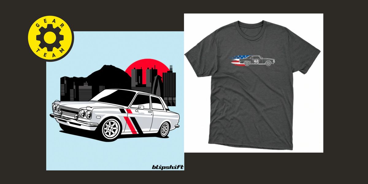 Spring Forward with Automotive-Themed Shirts from Blipshift
