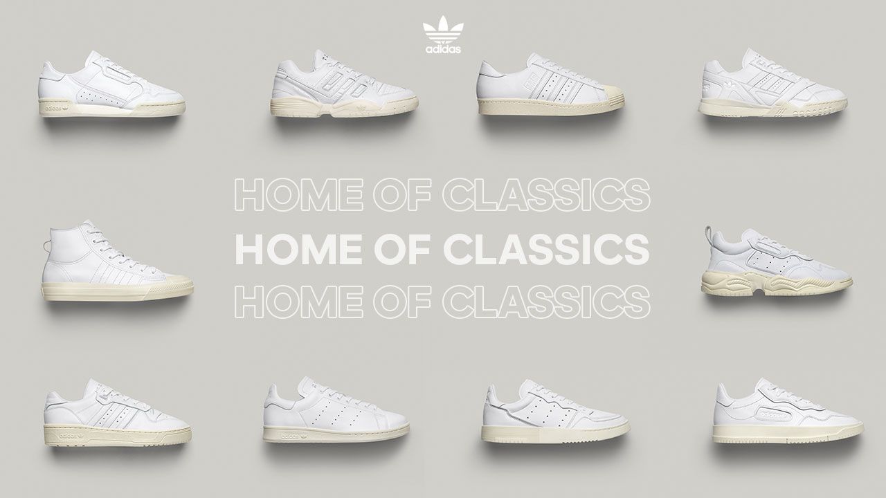 adidas originals, le 10 sneakers bianche e icone delle Home Classics