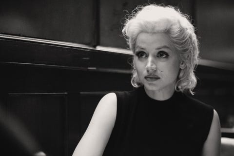 Blonde blonde ana de armas as marilyn monroe cr netflix © 2022