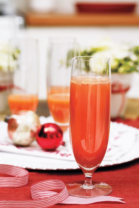 blood orange mimosas
