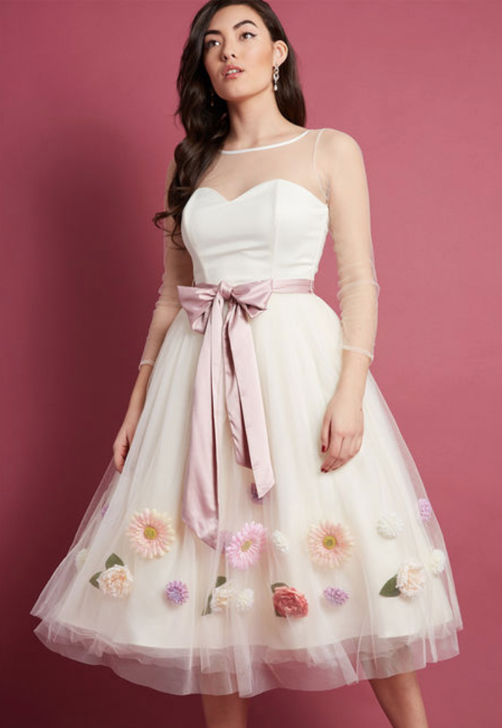 blossoms prom dress