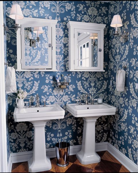 28 Bathroom Wallpaper Ideas - Best Wallpapers for Bathrooms