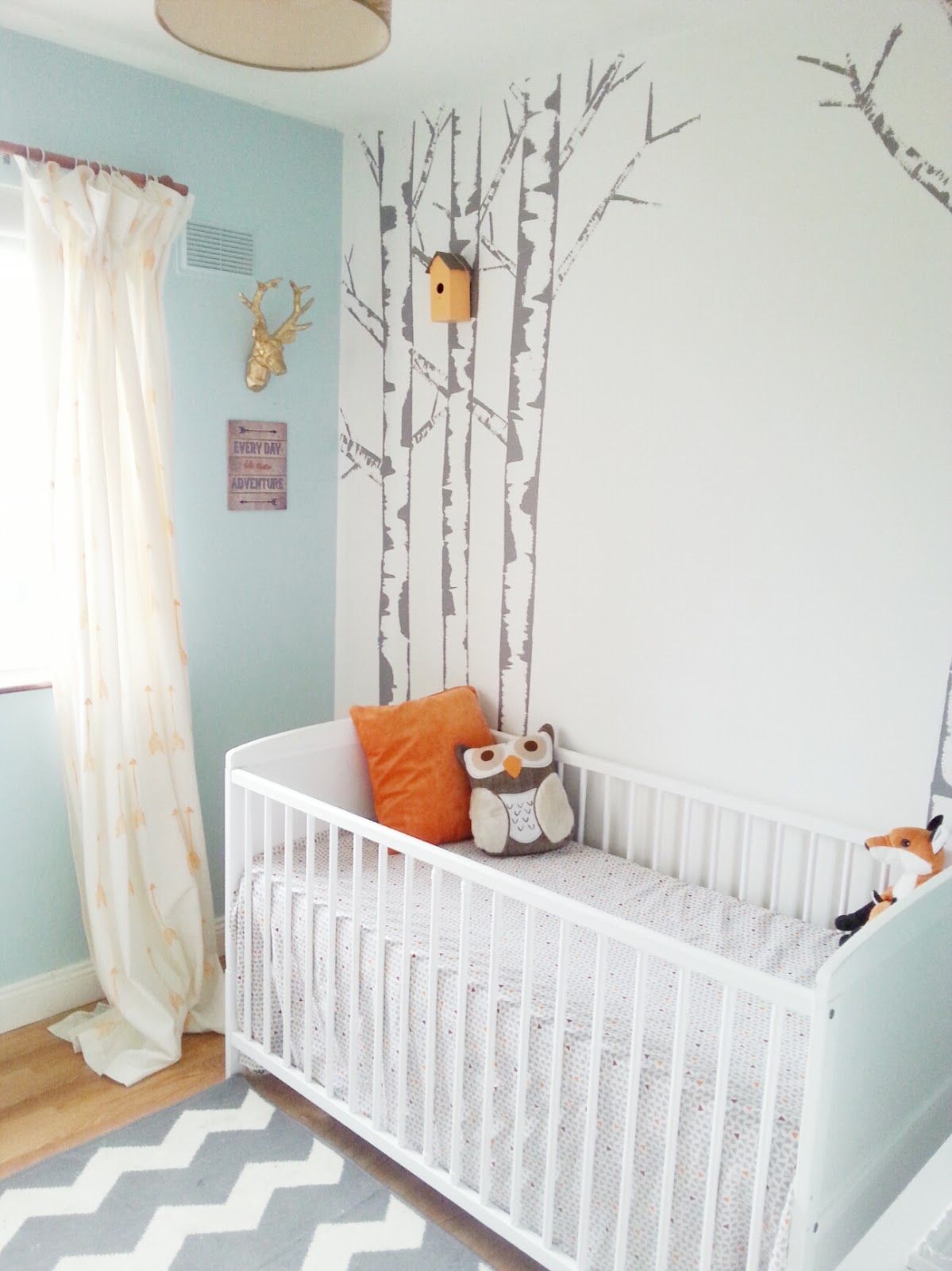 25 Adorable Woodland Nursery Ideas, Woodland Baby Room Rug
