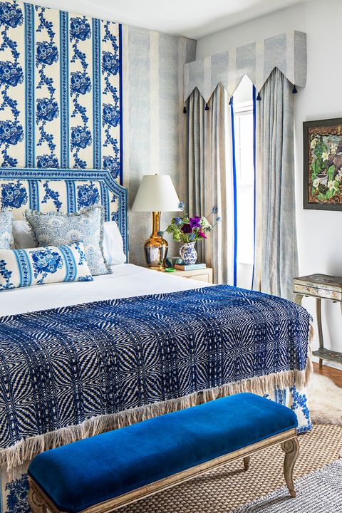 blue and white rooms