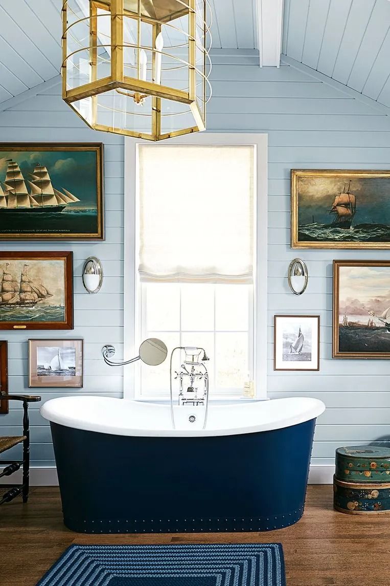 Boat Shaped Nautical Photo Frame Bathroom Ornament 