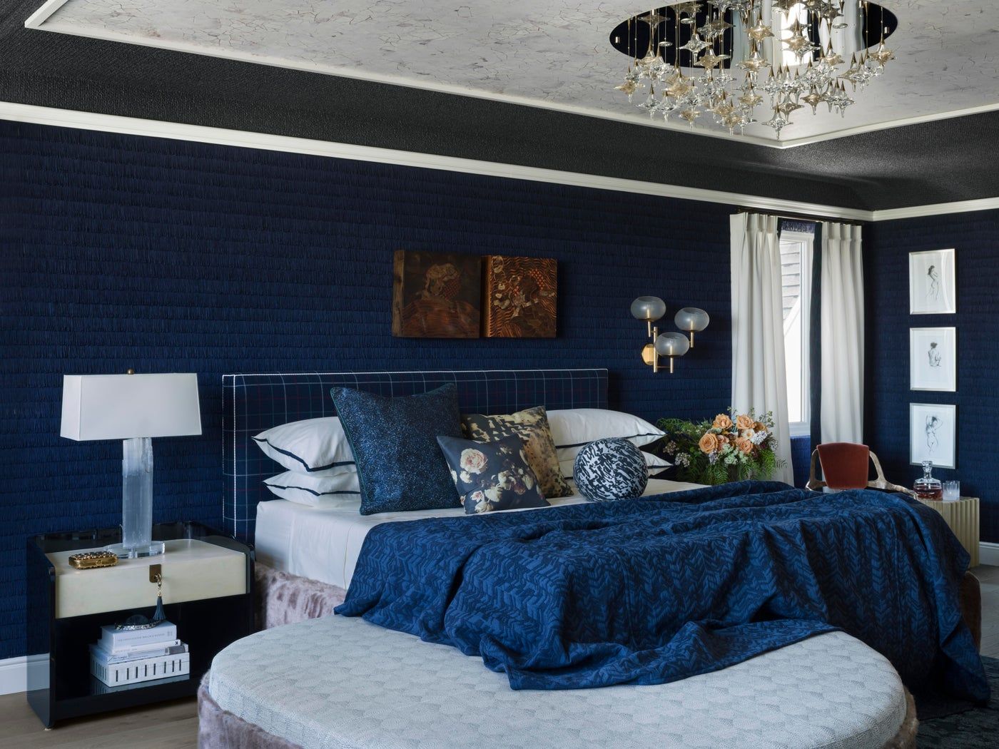 bedroom ideas for light blue walls