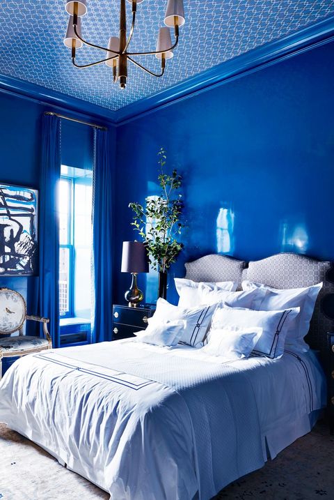 bedroom, blue, bed, furniture, room, bed sheet, bed frame, ceiling, interior design, wall,