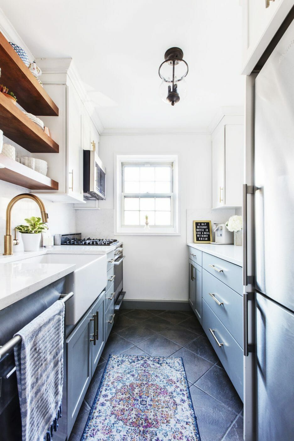 Galley Kitchen Floor Plans Small | Dandk Organizer