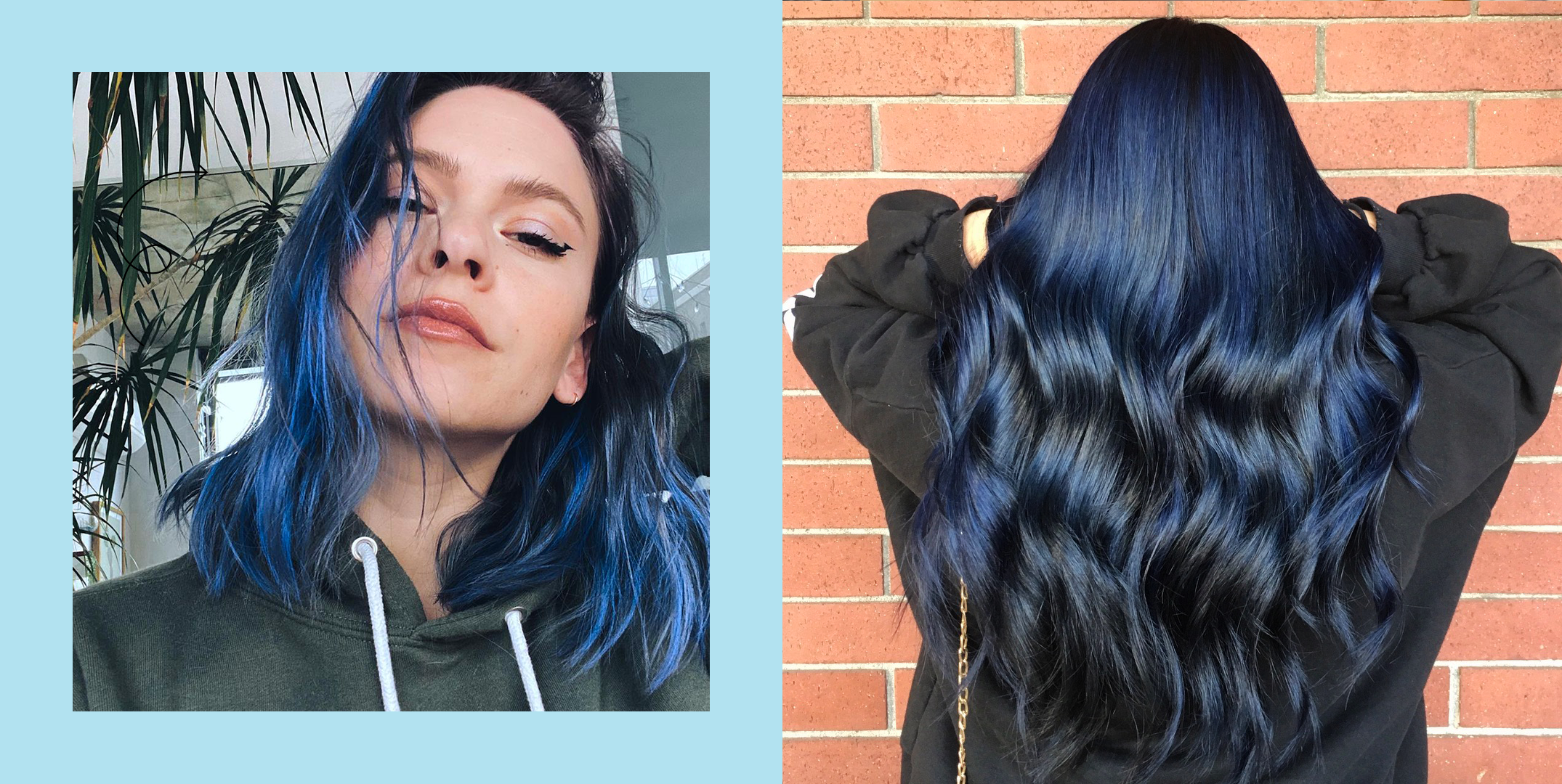 25 Best Blue Black Hair Color Ideas to Try 2022