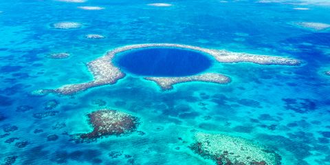 Blue Hole, Ambergris Caye — Belize