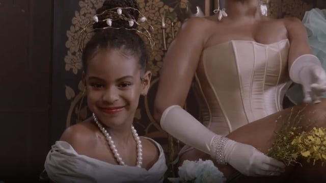Blue Ivy Looks So Much Like Beyoncé In New 'Black Is King' Trailer