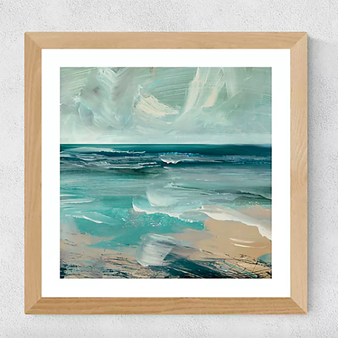 anthropologie and hobday st ives wall art print
