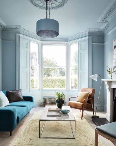 Blue Living Room | 16 Inspiring Blue Living Room Ideas