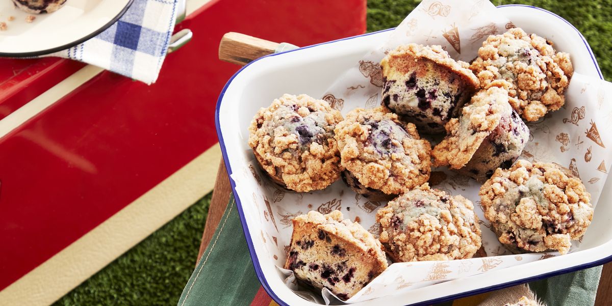 Blueberry Buckle Muffins