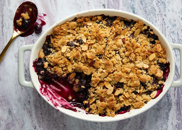 Best Blueberry Crumble Recipe - How To Make Blueberry Crumble