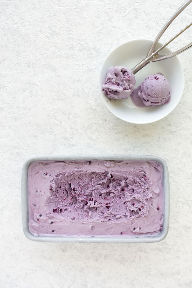 blueberry lavender ice cream