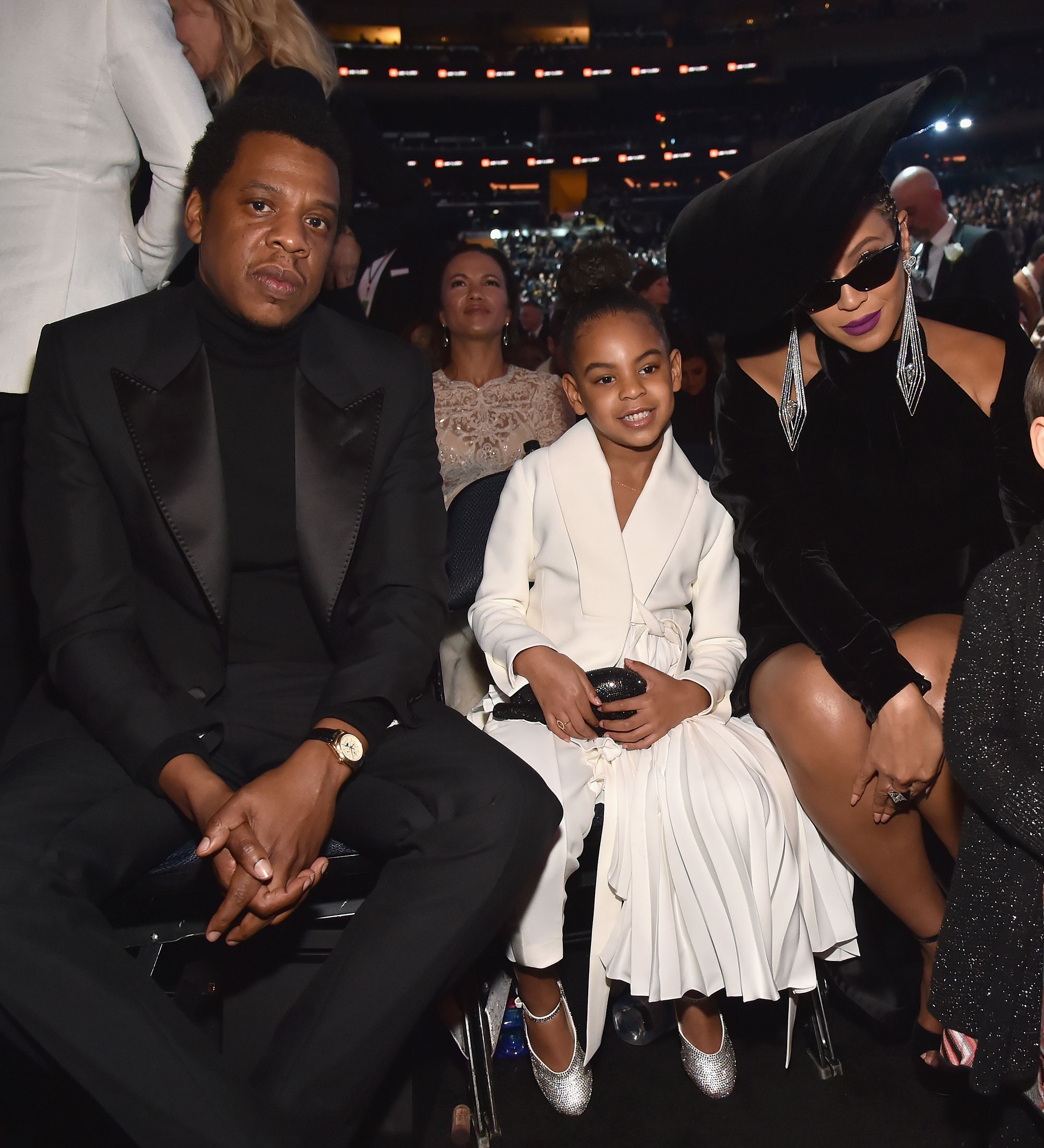 blue ivy, jay-z and beyonce