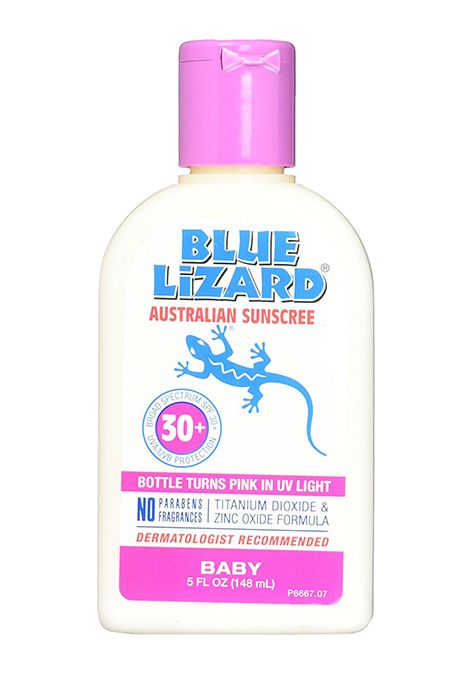 blue lizard sunscreen safe for babies