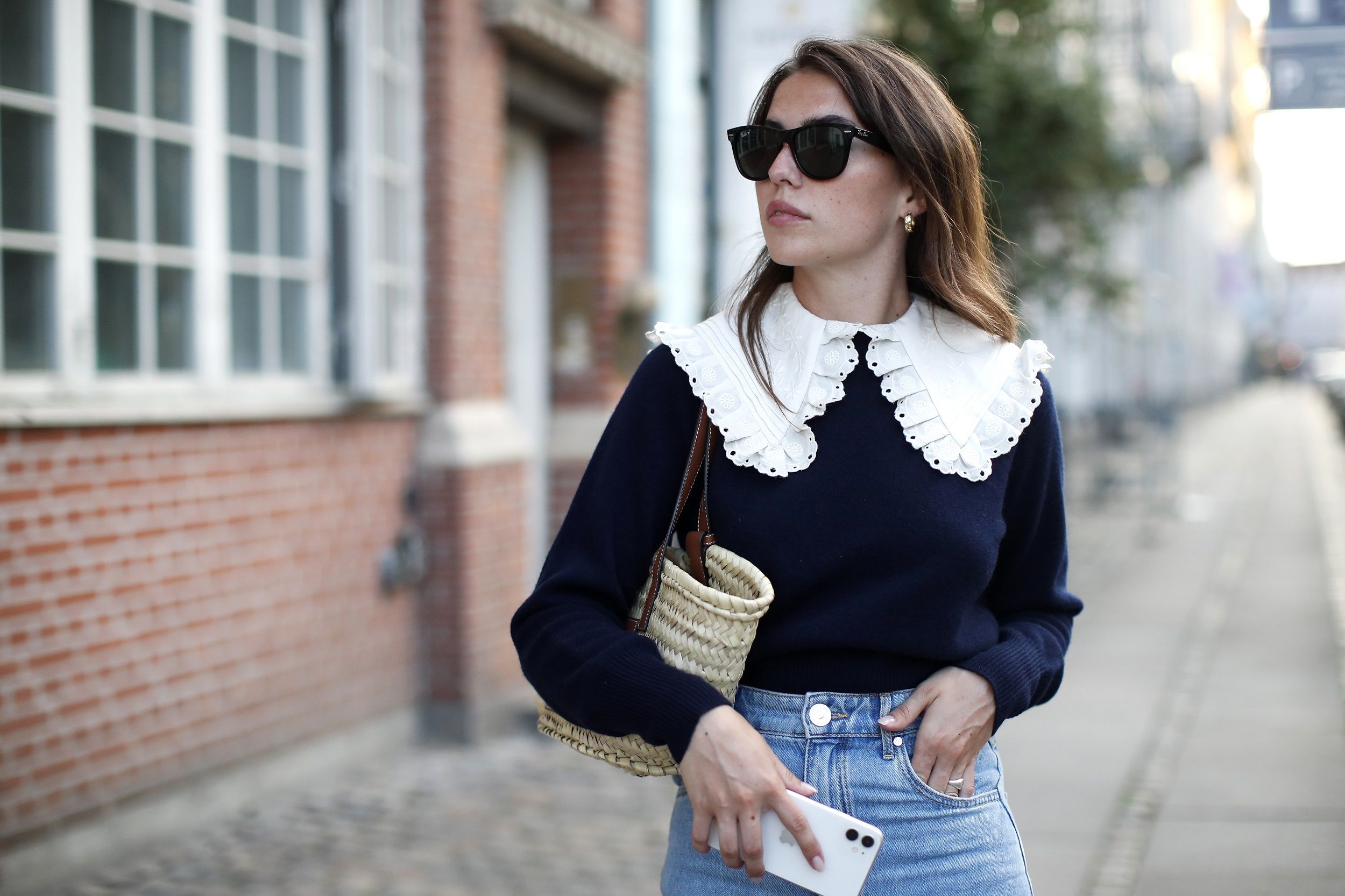 El cuello bobo a ser tendencia y así se llevará en otoño