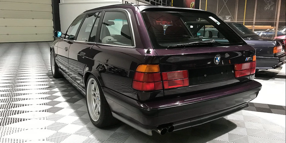 Bmw m5 purple