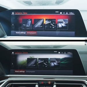 BMW X7 Screen