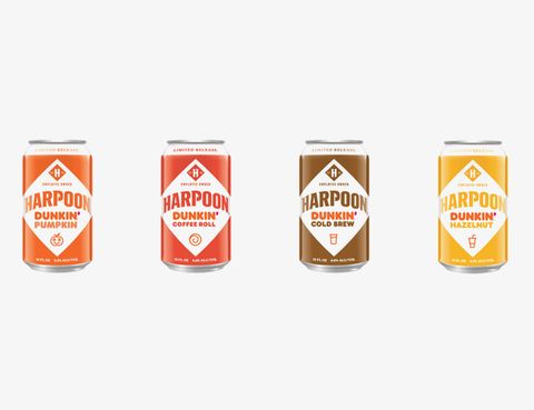 harpoon beer cans