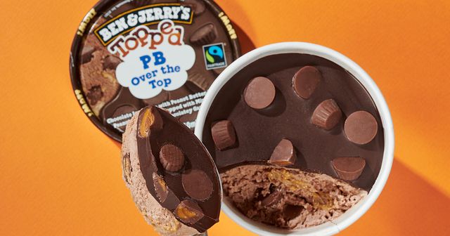 ben  jerry's topped