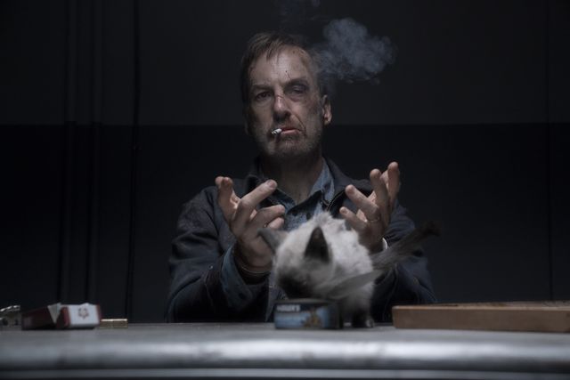 bob odenkirk as hutch mansell in nobody, directed by ilya naishuller