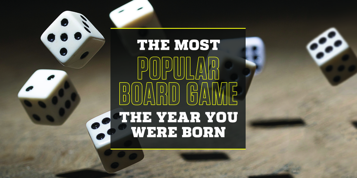 The Most Popular Board Game the Year You Were Born
