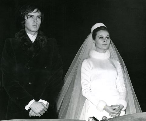 Fuerza motriz Rectángulo Intrusión Los vestidos de novia de las famosas españolas en los 60 y 70