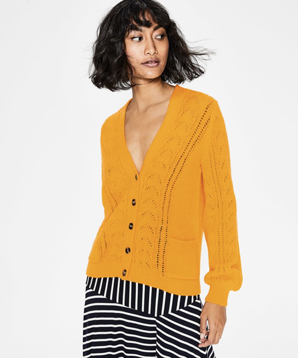 open front tie cardigan