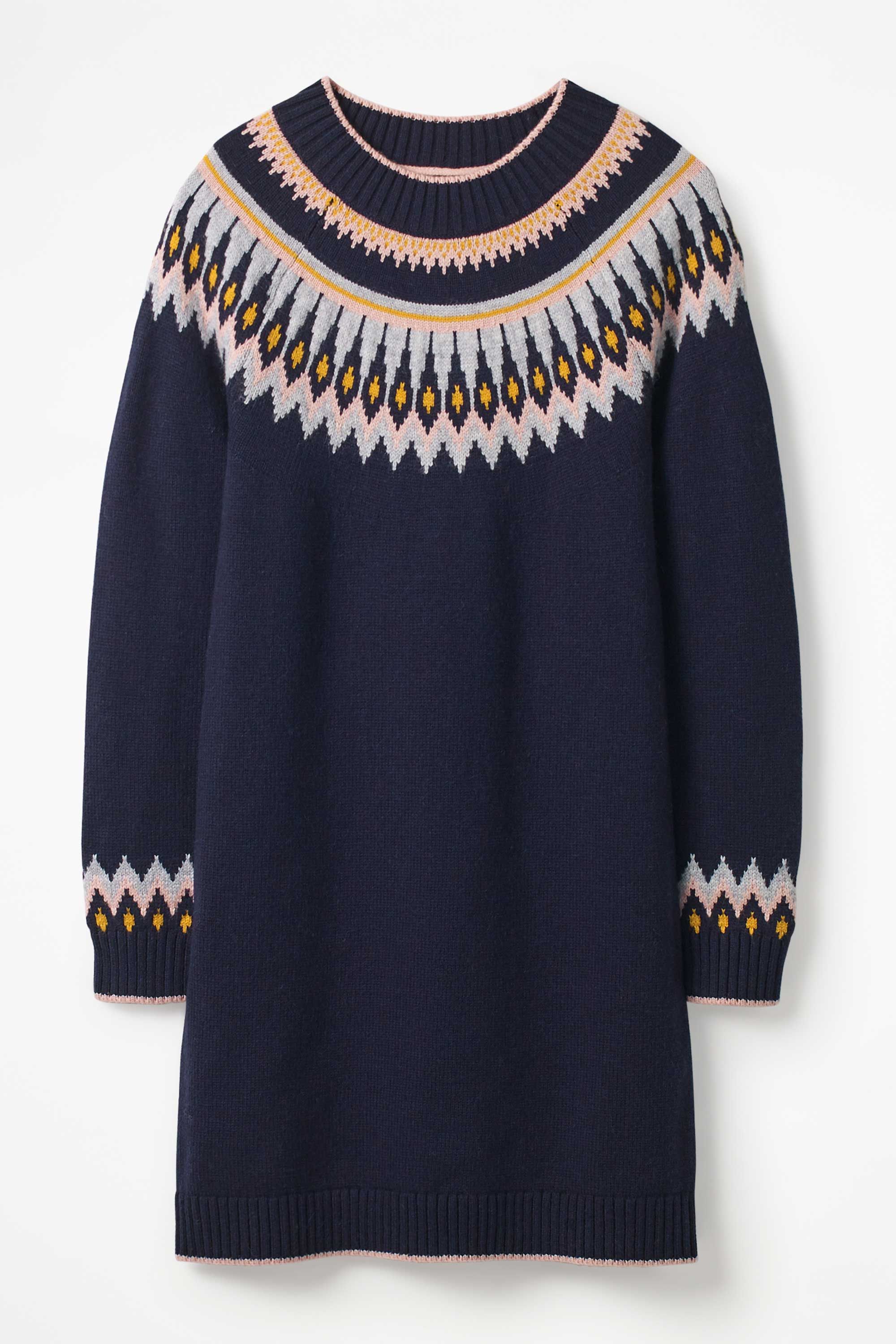 agnes fair isle dress boden