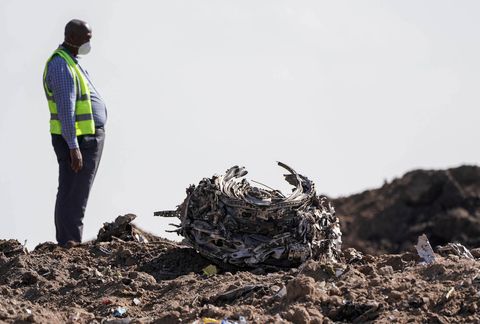 Investigators And Mourners Visit Ethiopia Crash Site