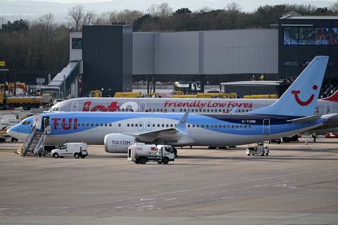 Boeing 737 Max 8 Parked After UK Civil Aviation Authority Instructed Grounding The Aircraft Following The Ethiopian Crash