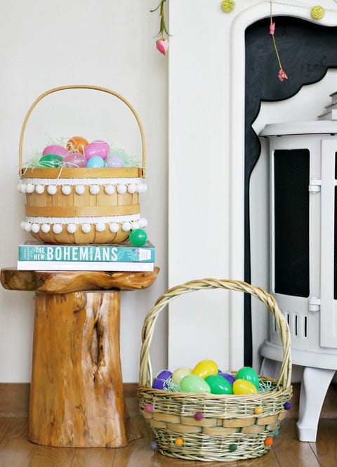 boho easter baskets