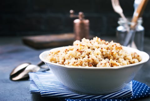 boiled quinoa