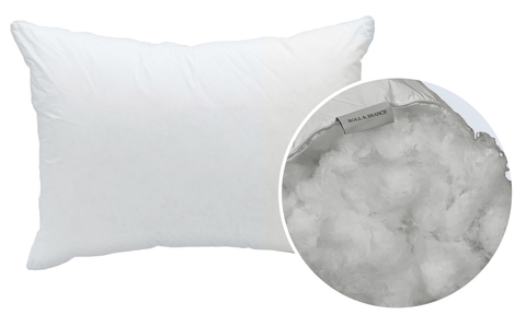 bollbranch pillow with a close up of the pillow stuffing